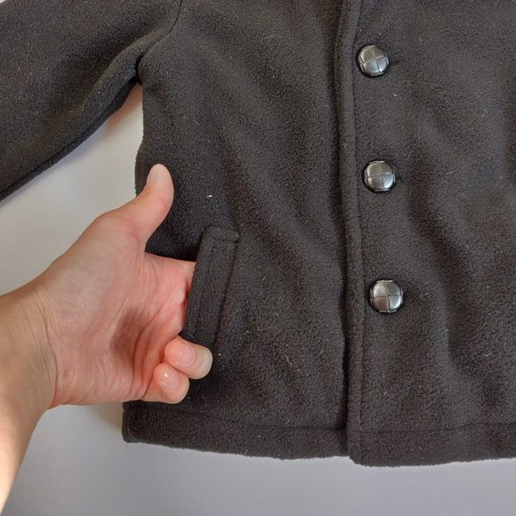 ⛄️NWT⛄️ Handsome Fleece Pea Coat 4/5 - Picture 2 of 7